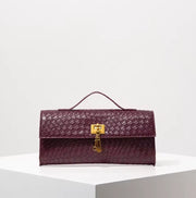 Bolso tipo clutch tricot