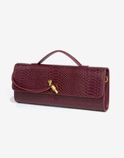 Bolso tipo clutch tricot