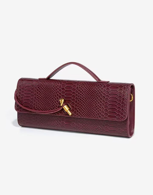 Bolso tipo clutch tricot