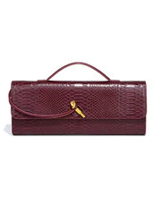 Bolso tipo clutch tricot