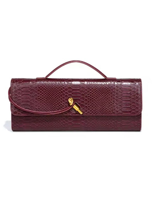 Bolso tipo clutch tricot