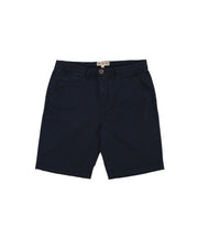 Bermudas azules clásicas de algodón