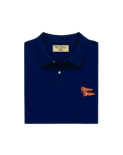 Polo naútico bandera azul navy