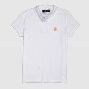 Letters Polo shirt white