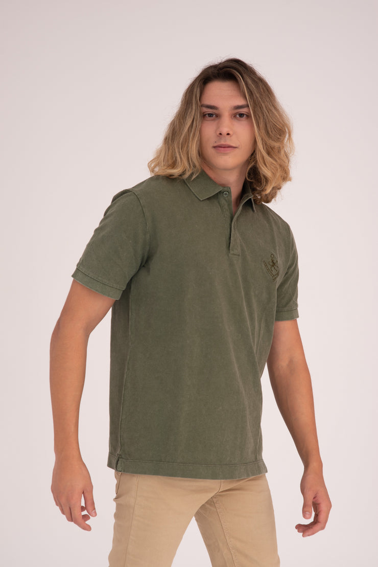 TRINITY GREEN POLOSHIRT