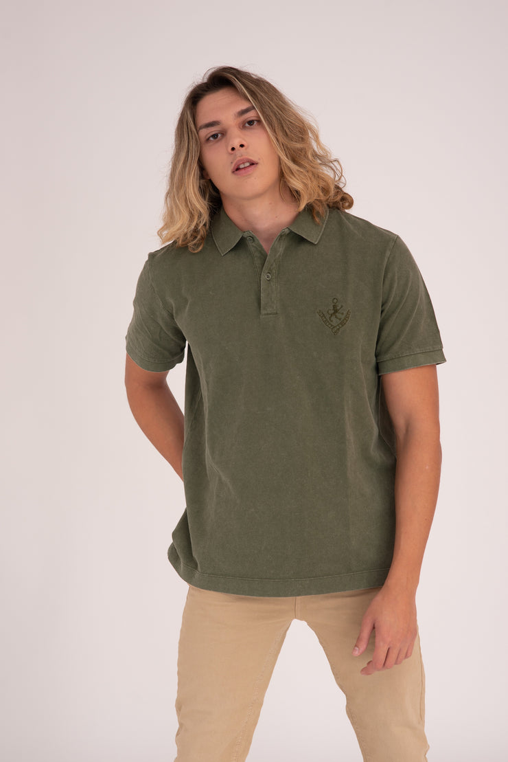 TRINITY GREEN POLOSHIRT