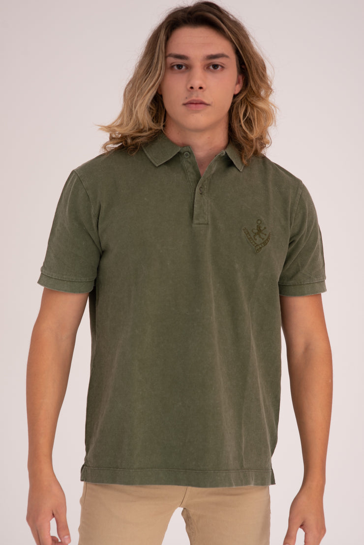 TRINITY GREEN POLOSHIRT