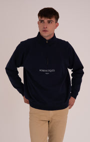 ROMANTIQUES NAVY FLEECE