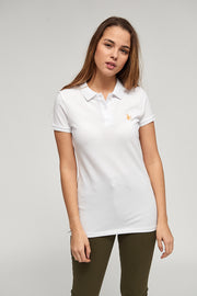 Letters Polo shirt white