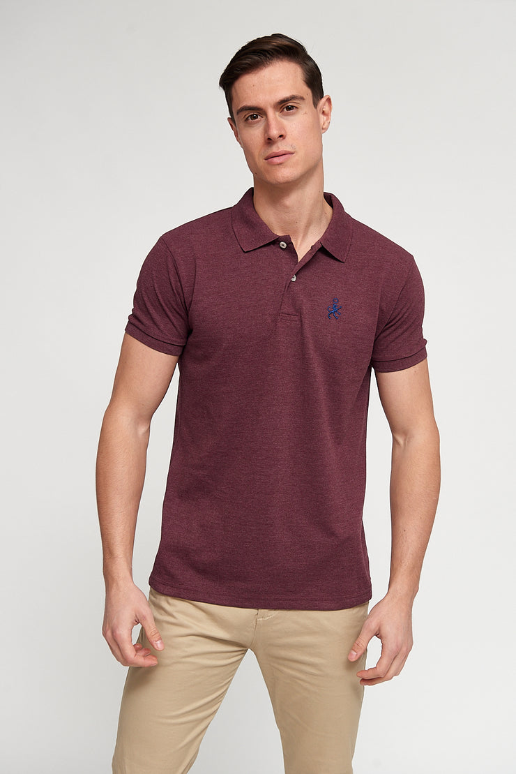 Polo shirt Borgogna