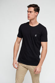 Byron BlackSilver tee