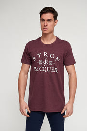 London/Seville burgundy TShirt